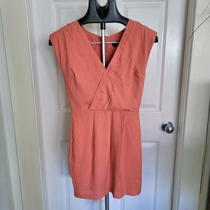 Coral Mini Dress - Size 2